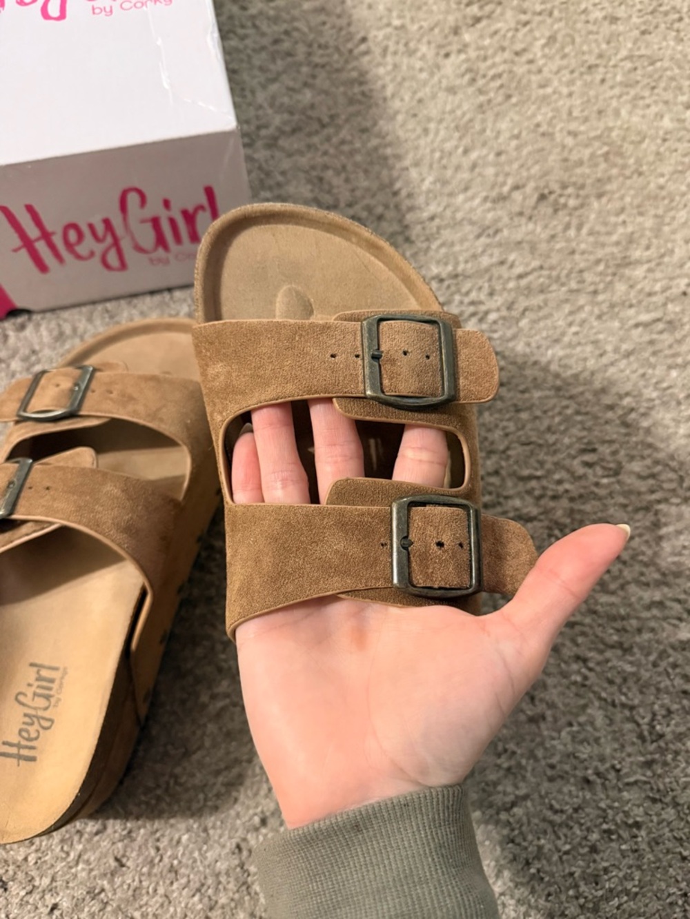 Corky’s Cognac Platform Slide Sandals - Women's - Picture 11 of 12